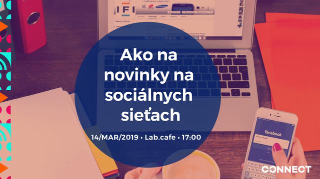 Workshop - Ako na novinky na sociálnych sieťach - podujatie na tickpo-sk